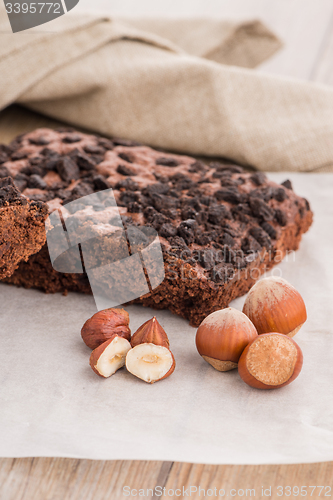 Image of Tasty chocolate brownies