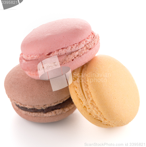 Image of Colorful French Macarons