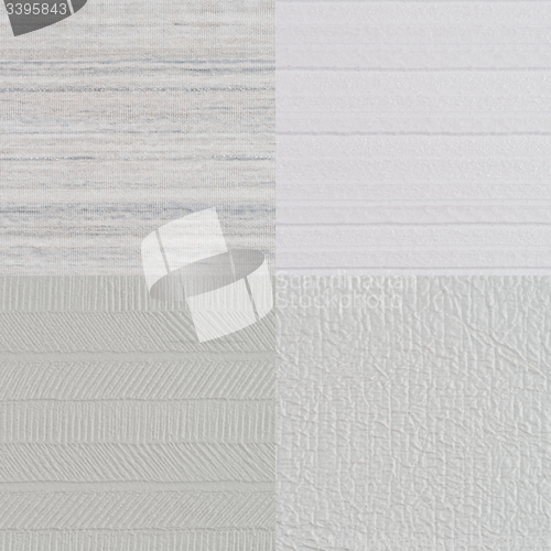 Image of Set of white vinyl samples