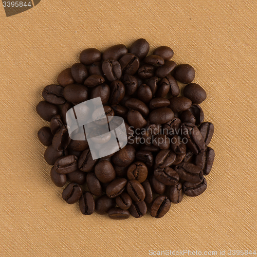 Image of Circle of coffee