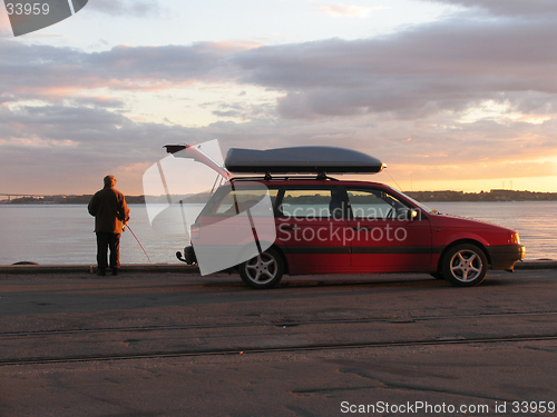 Image of Angler & car