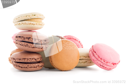 Image of Colorful French Macarons