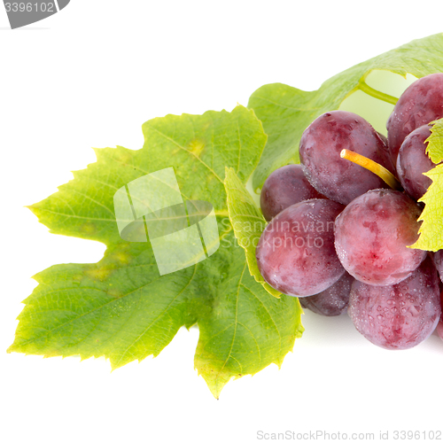 Image of Bunch of red grapes