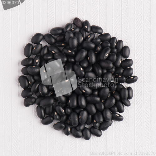 Image of Circle of black beans