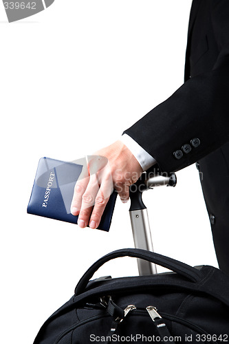 Image of Travelling businessman