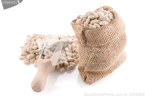 Image of White beans bag