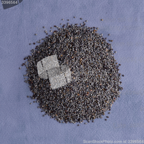 Image of Circle of poppy seeds