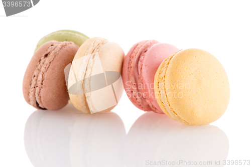 Image of Colorful French Macarons