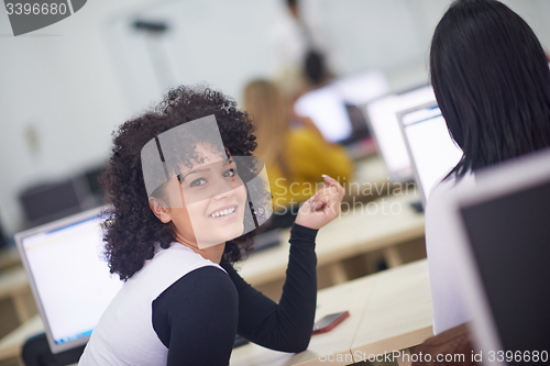 Image of portrait of young female student