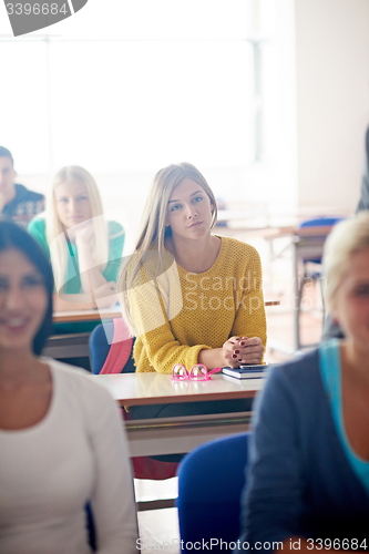 Image of portrait of young female student