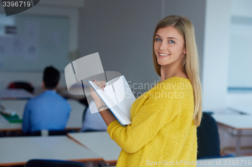 Image of portrait of young female student