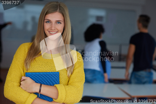 Image of portrait of young female student