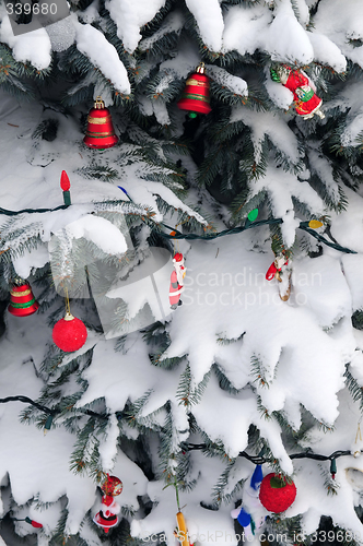 Image of Christmas decorations