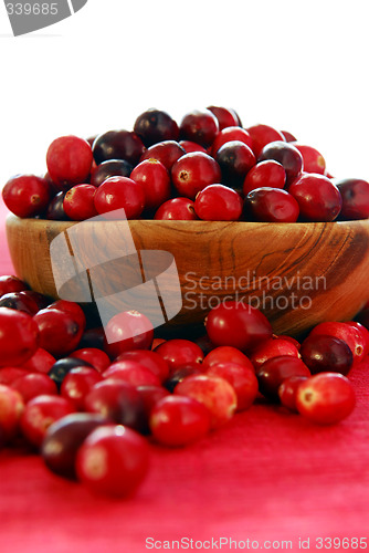 Image of Cranberries in a bowl