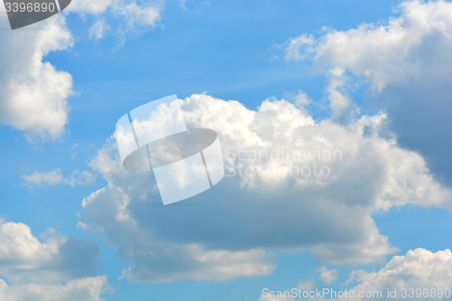 Image of Clouds with blue sky
