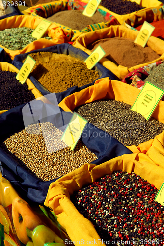 Image of Spices on the market
