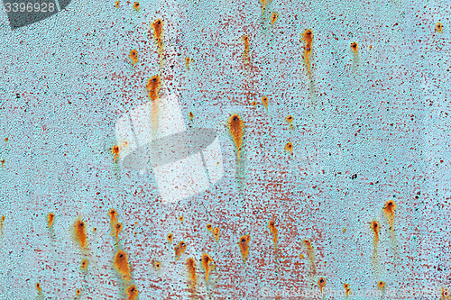 Image of Aged metal texture. Old iron background.