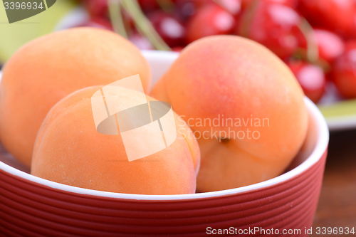 Image of Summer Fruits, cherries, apricots