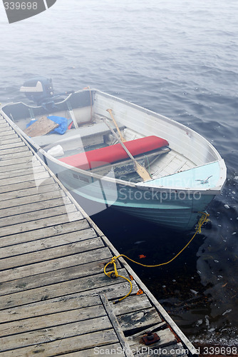 Image of Boat in a fog