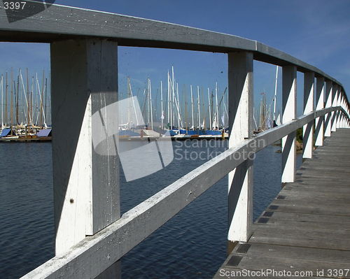 Image of white bridge