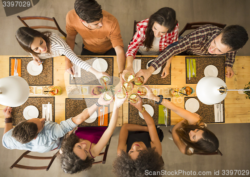 Image of Friends having a toast