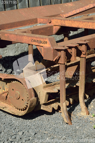 Image of Old and rusty machinery.