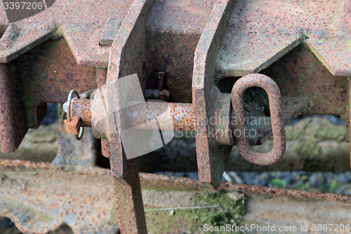 Image of Old and rusty machinery.