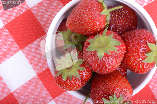 Image of Beautiful fresh strawberries