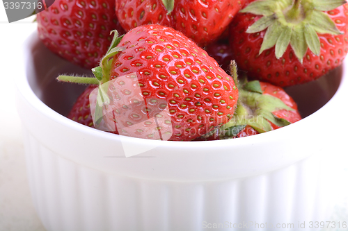 Image of Beautiful fresh strawberries