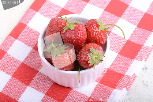 Image of Beautiful fresh strawberries