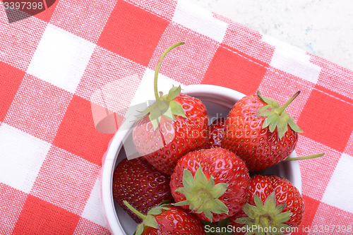 Image of Beautiful fresh strawberries
