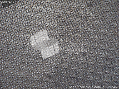 Image of Grey diamond steel background