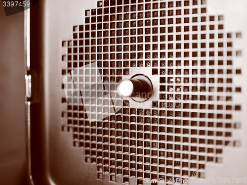 Image of Retro look Vintage radio