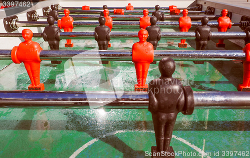 Image of Retro look Table football