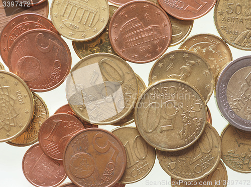 Image of Euro coins