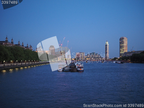 Image of River Thames in London