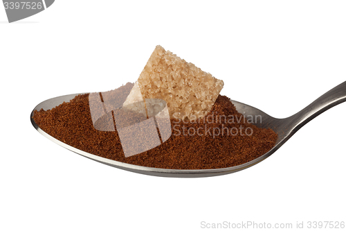 Image of Instant coffee and sugar