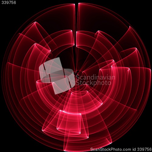 Image of Abstract 3d background