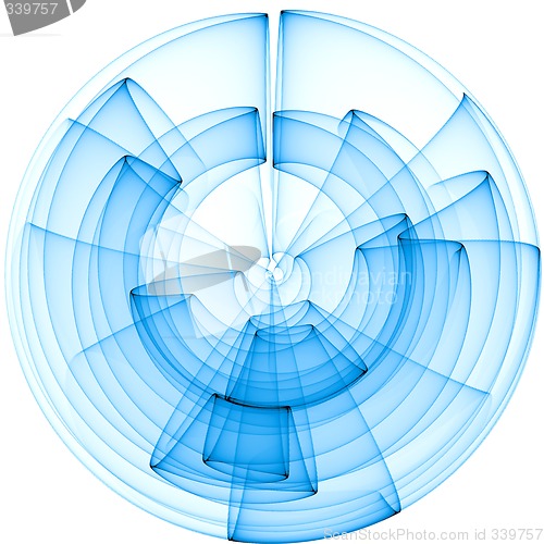 Image of Abstract 3d background