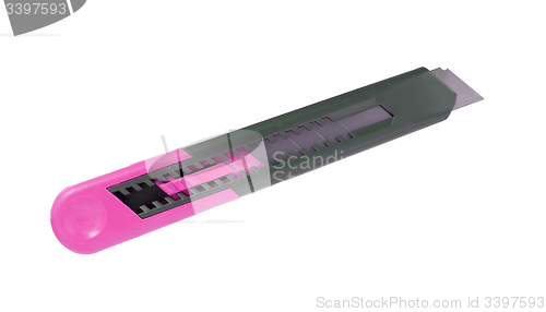 Image of Utility knife isolated