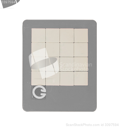 Image of Old puzzle slide game