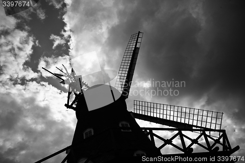 Image of Old wind mill in Denmark