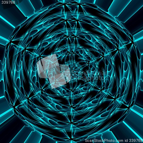 Image of Abstract 3d background