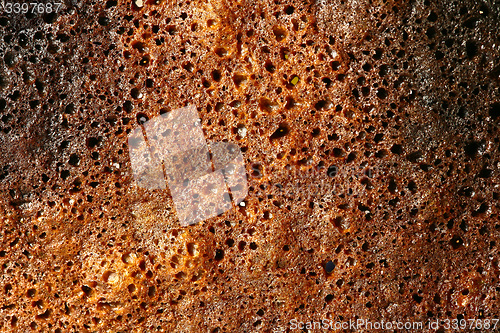 Image of Close up of a grilled slice of bread