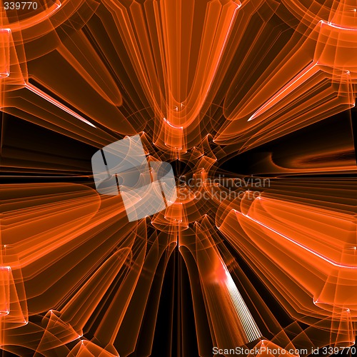 Image of Abstract 3d background