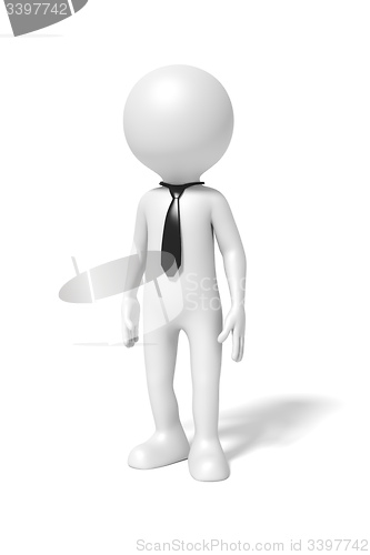 Image of business man with a black tie