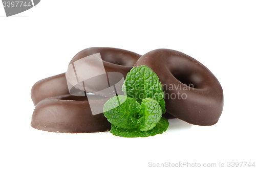 Image of Chocolate donut cookies