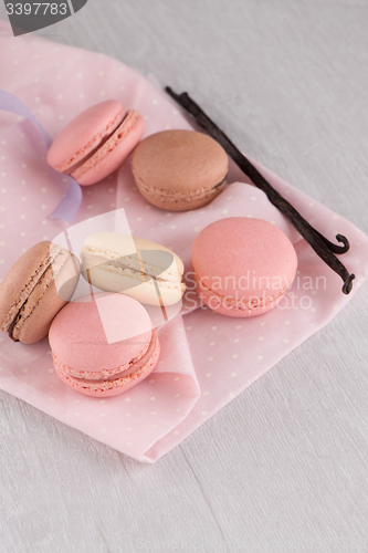 Image of Macaroons closeup