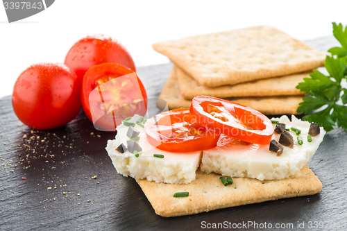 Image of Crispbread with fromage