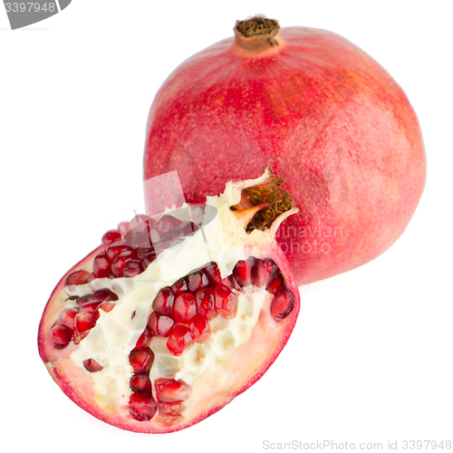 Image of Ripe pomegranate fruit